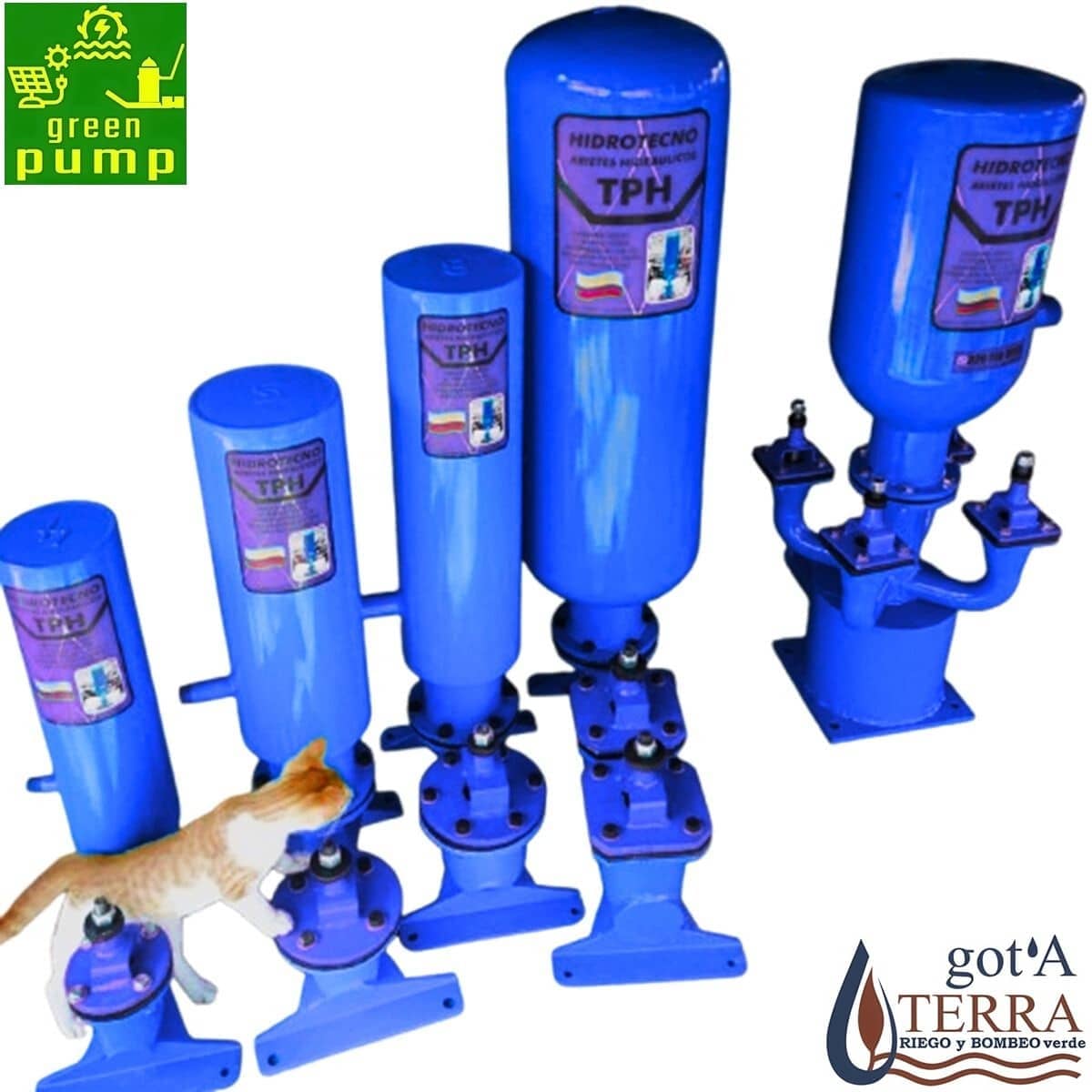 Bombas de Ariete, 8 Tamaños y mas de 15 Modelos